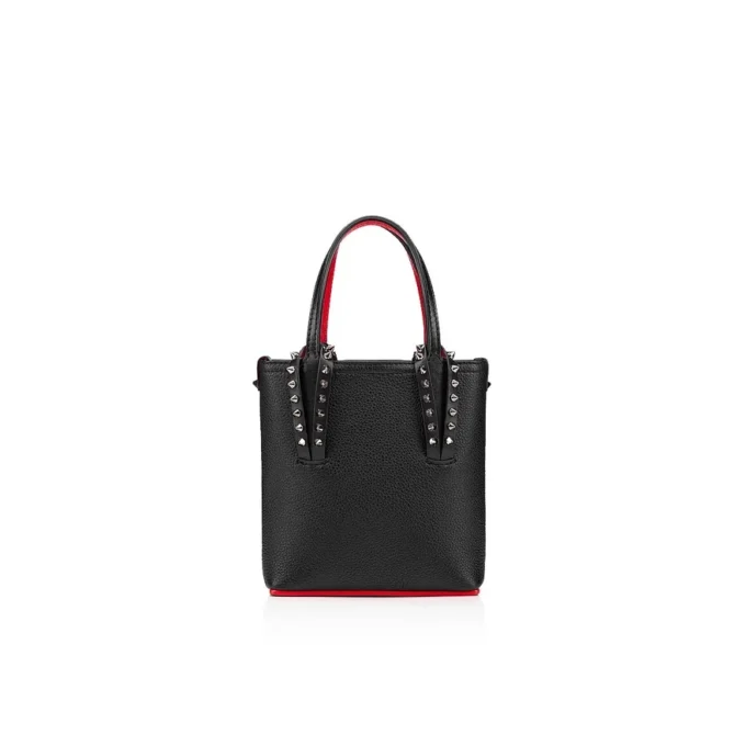 Cabata Mini – Borsa Tote – Pelle di vitello e borchie – Nero Cabata Mini – Borsa Tote – Pelle di vitello e borchie – Nero