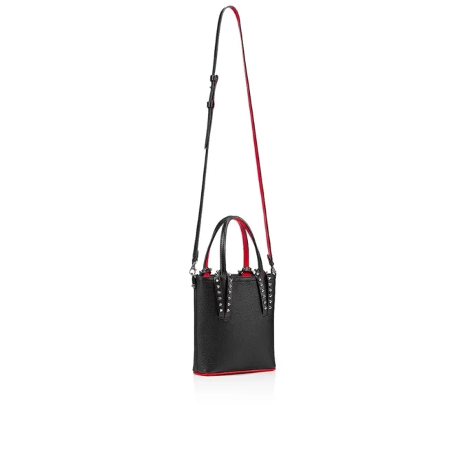 Cabata Mini – Borsa Tote – Pelle di vitello e borchie – Nero Cabata Mini – Borsa Tote – Pelle di vitello e borchie – Nero