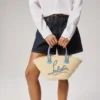 Cabata Mini – Borsa Tote – Rafia all’uncinetto – Naturale Cabata Mini – Borsa Tote – Rafia all’uncinetto – Naturale