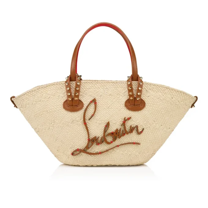 Cabata Mini – Borsa Tote – Rafia e pelle di vitello – Naturale Cabata Mini – Borsa Tote – Rafia e pelle di vitello – Naturale