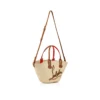 Cabata Mini – Borsa Tote – Rafia e pelle di vitello – Naturale Cabata Mini – Borsa Tote – Rafia e pelle di vitello – Naturale