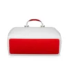 Cabata Small – Borsa Tote – Morbida pelle di vitello e borchie – Bianco Cabata Small – Borsa Tote – Morbida pelle di vitello e borchie – Bianco