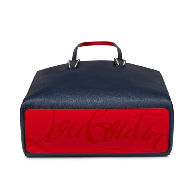 Cabata Small – Borsa Tote – Pelle di vitello e borchie – Zaffiro Cabata Small – Borsa Tote – Pelle di vitello e borchie – Zaffiro