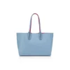 Cabata Small – Borsa Tote – Pelle di vitello martellata – Ceruleo Cabata Small – Borsa Tote – Pelle di vitello martellata – Ceruleo