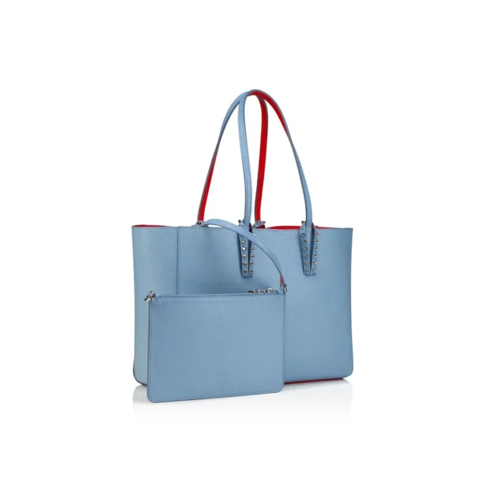 Cabata Small – Borsa Tote – Pelle di vitello martellata – Ceruleo Cabata Small – Borsa Tote – Pelle di vitello martellata – Ceruleo