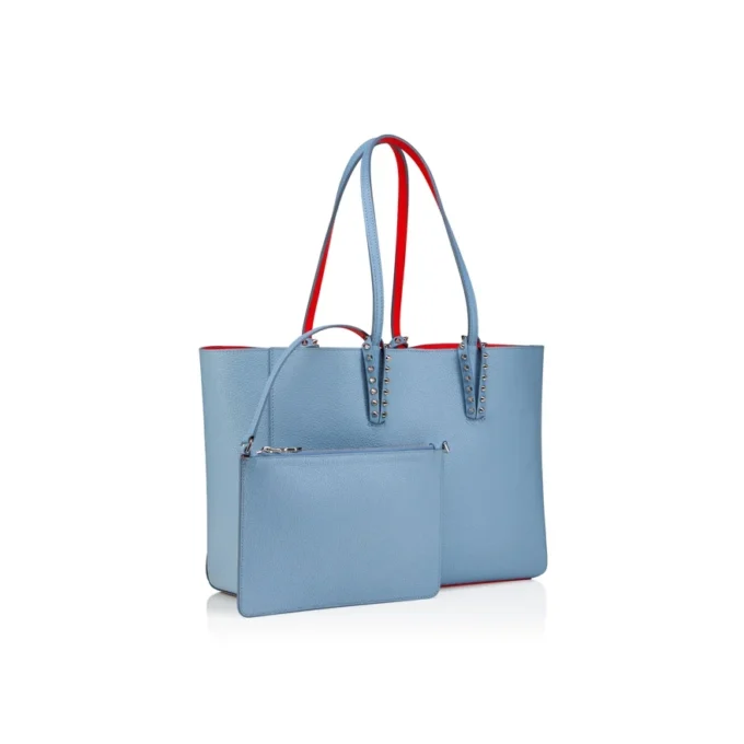 Cabata Small – Borsa Tote – Pelle di vitello martellata – Ceruleo Cabata Small – Borsa Tote – Pelle di vitello martellata – Ceruleo