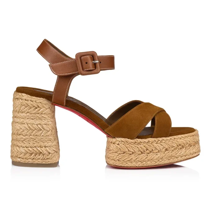 Calakala – Espadrillas da 85 mm – Pelle scamosciata e pelle di vitello – Rhea – Donna Calakala – Espadrillas da 85 mm – Pelle scamosciata e pelle di vitello – Rhea – Donna