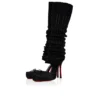 Cassia Annmac – Décolleté da 100 mm – Raso crepe e rete – Nero – Donna Cassia Annmac – Décolleté da 100 mm – Raso crepe e rete – Nero – Donna