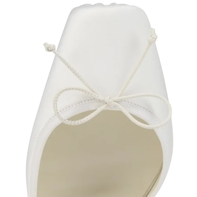Cassia Lace up – Décolleté con cinturini da 100 mm – Raso crêpe – Avorio – Donna Cassia Lace up – Décolleté con cinturini da 100 mm – Raso crêpe – Avorio – Donna