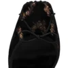 Cassia Lace up – Décolleté con cinturini da 100 mm – Velluto ricamato “Leo by Night” – Nero – Donna Cassia Lace up – Décolleté con cinturini da 100 mm – Velluto ricamato “Leo by Night” – Nero – Donna