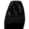 Cassia Nodo Alta – Décolleté da 160 mm – Velluto ricamato “Leo by Night” – Nero – Donna Cassia Nodo Alta – Décolleté da 160 mm – Velluto ricamato “Leo by Night” – Nero – Donna