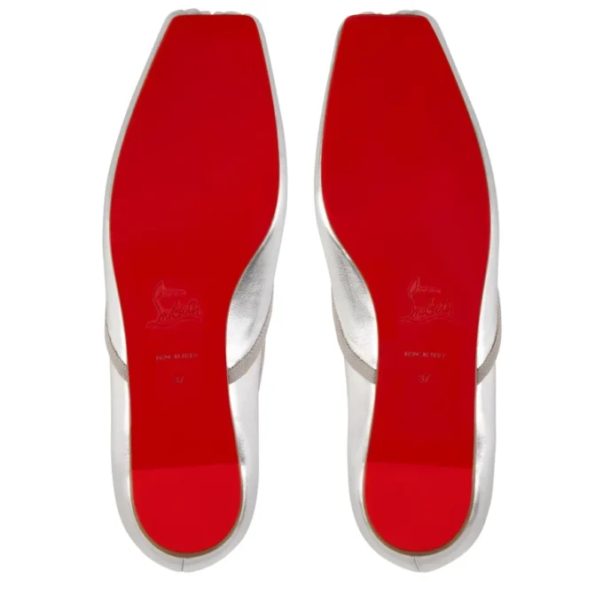 Cassiasticina – Ballerine – Pelle di agnello nappa laminata – Argento – Donna Cassiasticina – Ballerine – Pelle di agnello nappa laminata – Argento – Donna