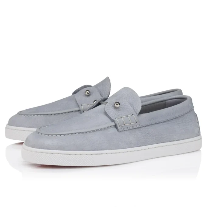 Chambeliboat – Scarpe da barca – Pelle di vitello martellata – Grigio Jumbo – Donna Chambeliboat – Scarpe da barca – Pelle di vitello martellata – Grigio Jumbo – Donna