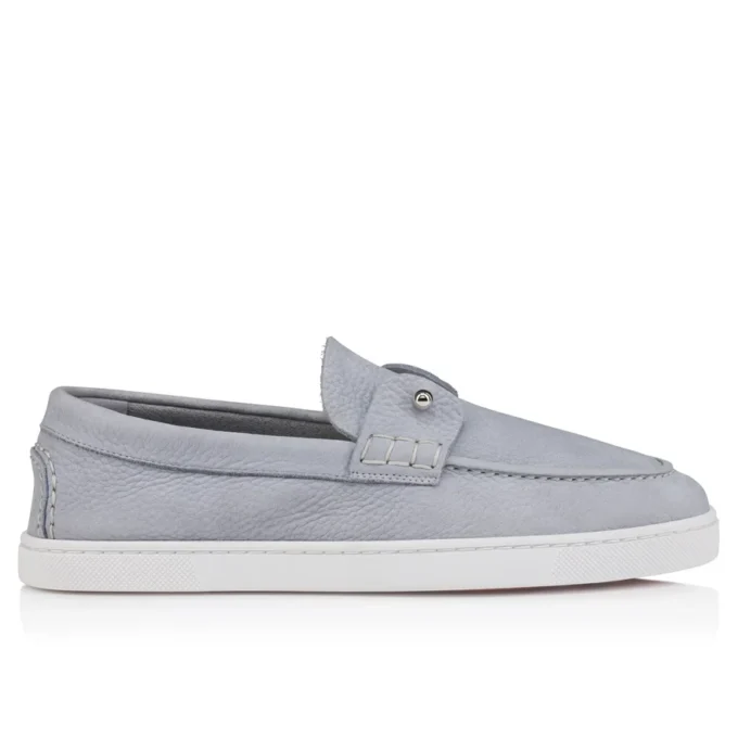 Chambeliboat – Scarpe da barca – Pelle di vitello martellata – Grigio Jumbo – Donna Chambeliboat – Scarpe da barca – Pelle di vitello martellata – Grigio Jumbo – Donna