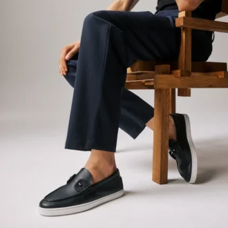 Chambeliboat – Scarpe da barca – Pelle di vitello – Nero – Uomo Chambeliboat – Scarpe da barca – Pelle di vitello – Nero – Uomo
