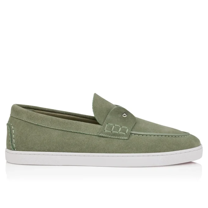 Chambeliboat – Scarpe da barca – Pelle di vitello rovesciata – Haiiro – Uomo Chambeliboat – Scarpe da barca – Pelle di vitello rovesciata – Haiiro – Uomo