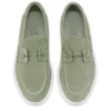 Chambeliboat – Scarpe da barca – Pelle di vitello rovesciata – Haiiro – Uomo Chambeliboat – Scarpe da barca – Pelle di vitello rovesciata – Haiiro – Uomo