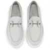 Chambeliboat – Scarpe da barca – Pelle nabuk rovesciata – Albatre – Donna Chambeliboat – Scarpe da barca – Pelle nabuk rovesciata – Albatre – Donna