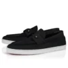 Chambeliboat – Scarpe da barca – Pelle nabuk rovesciata – Nero – Uomo