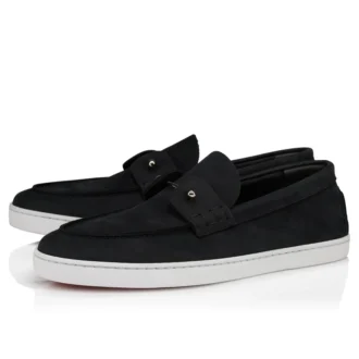 Chambeliboat – Scarpe da barca – Pelle nabuk rovesciata – Nero – Uomo Chambeliboat – Scarpe da barca – Pelle nabuk rovesciata – Nero – Uomo