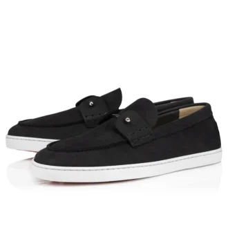 Chambeliboat – Scarpe da barca – Pelle nabuk rovesciata – Nero – Uomo Chambeliboat – Scarpe da barca – Pelle nabuk rovesciata – Nero – Uomo