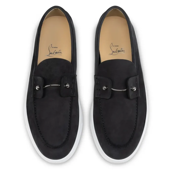 Chambeliboat – Scarpe da barca – Pelle nabuk rovesciata – Nero – Uomo Chambeliboat – Scarpe da barca – Pelle nabuk rovesciata – Nero – Uomo