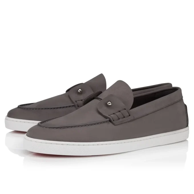 Chambeliboat – Scarpe da barca – Pelle nabuk rovesciata – Smoky – Uomo