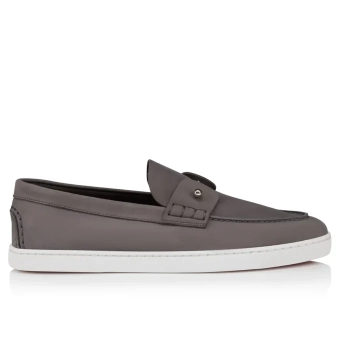 Chambeliboat – Scarpe da barca – Pelle nabuk rovesciata – Smoky – Uomo