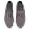 Chambeliboat – Scarpe da barca – Pelle nabuk rovesciata – Smoky – Uomo