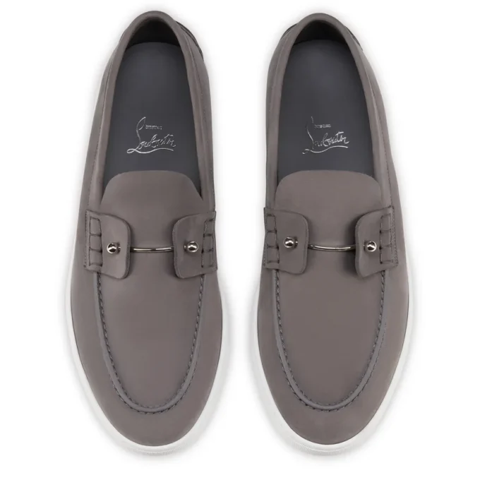 Chambeliboat – Scarpe da barca – Pelle nabuk rovesciata – Smoky – Uomo