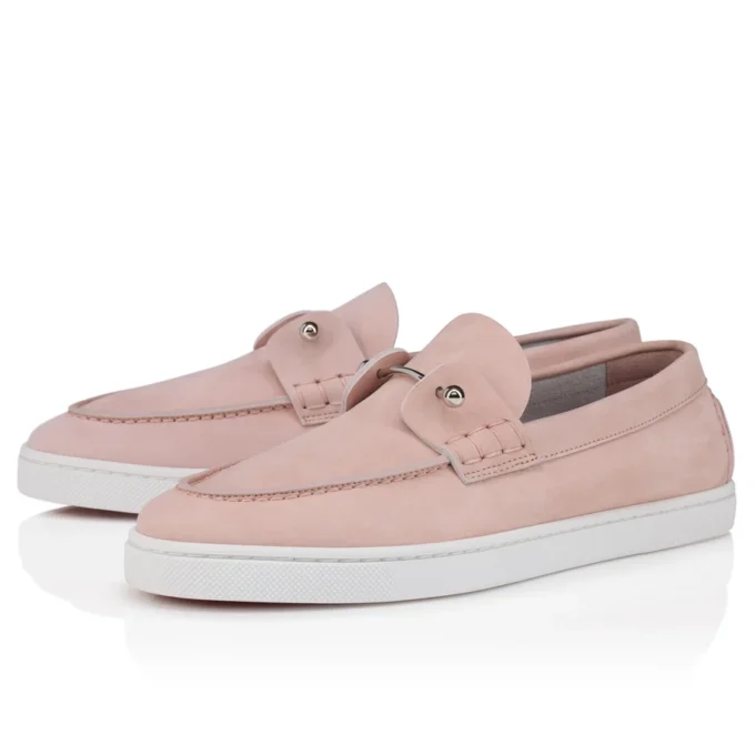 Chambeliboat – Scarpe da barca – Pelle nabuk rovesciata – Vintage Rose – Donna
