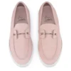 Chambeliboat – Scarpe da barca – Pelle nabuk rovesciata – Vintage Rose – Donna