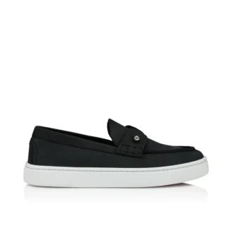 Chambelikid – Scarpe da barca – Pelle nabuk – Nero – Bambini
