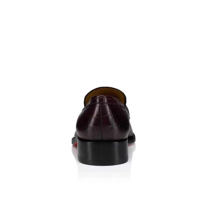 Chambelimoc – Mocassini – Pelle di vitello patinata con stampa alligatore – Amara – Uomo Chambelimoc – Mocassini – Pelle di vitello patinata con stampa alligatore – Amara – Uomo