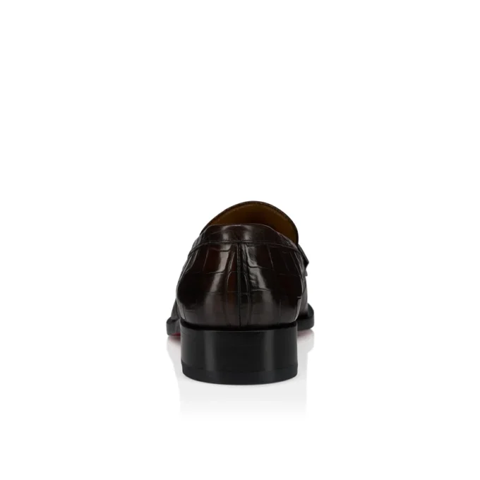 Chambelimoc – Mocassini – Pelle di vitello patinata goffrata coccodrillo – Cosme – Uomo Chambelimoc – Mocassini – Pelle di vitello patinata goffrata coccodrillo – Cosme – Uomo