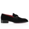 Chambelimoc Night Strass – Mocassini – Velluto – Nero – Uomo Chambelimoc Night Strass – Mocassini – Velluto – Nero – Uomo