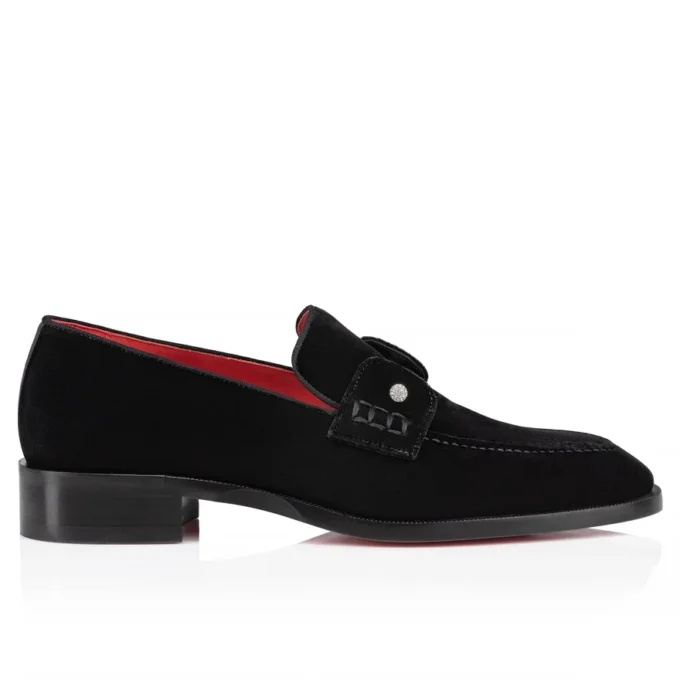 Chambelimoc Night Strass – Mocassini – Velluto – Nero – Uomo Chambelimoc Night Strass – Mocassini – Velluto – Nero – Uomo