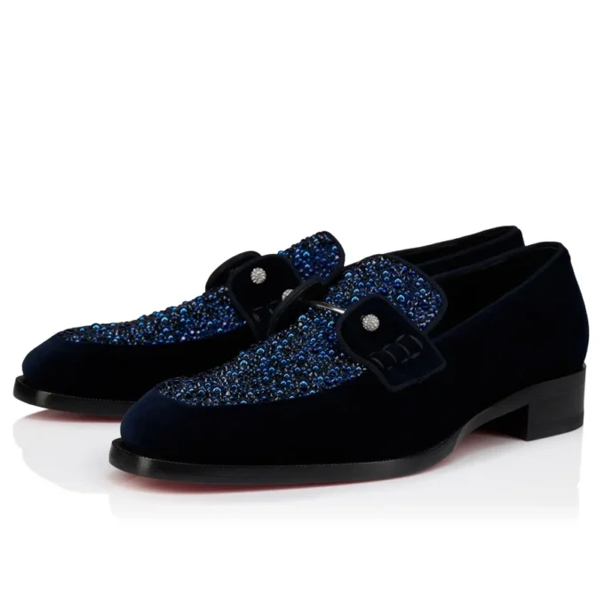 Chambelimoc Perla Night Strass – Mocassini – Velluto e strass – Last Night – Uomo Chambelimoc Perla Night Strass – Mocassini – Velluto e strass – Last Night – Uomo