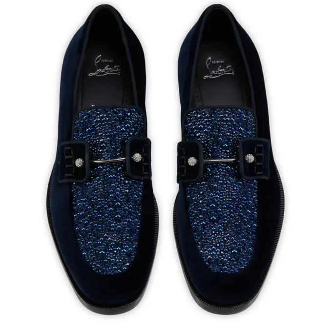 Chambelimoc Perla Night Strass – Mocassini – Velluto e strass – Last Night – Uomo Chambelimoc Perla Night Strass – Mocassini – Velluto e strass – Last Night – Uomo