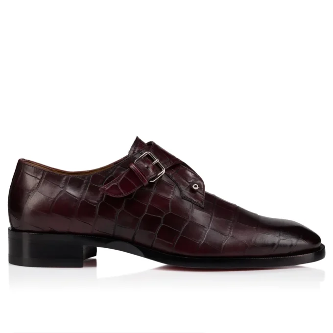 Chambelimonk – Scarpe con cinturino – Pelle di vitello patinata – Amara – Uomo Chambelimonk – Scarpe con cinturino – Pelle di vitello patinata – Amara – Uomo