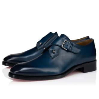 Chambelimonk – Scarpe con fibbia – Pelle di vitello patinata – Last Night – Uomo