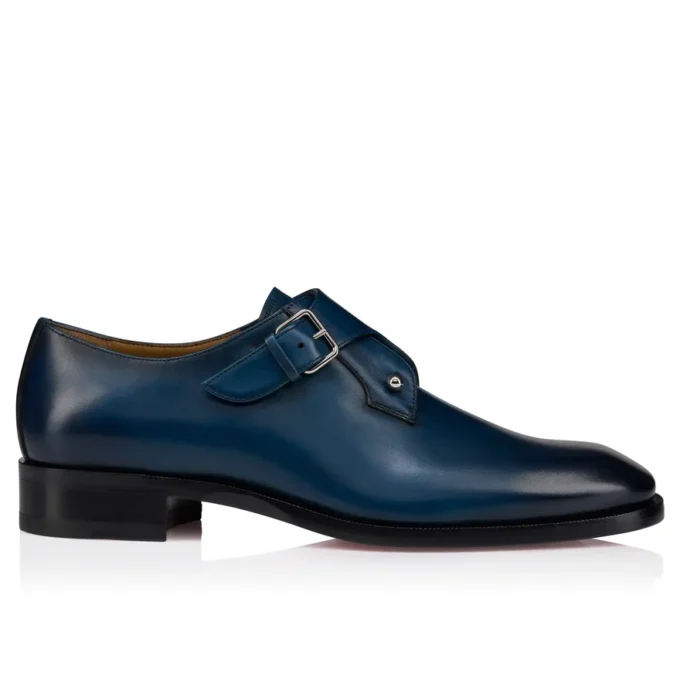 Chambelimonk – Scarpe con fibbia – Pelle di vitello patinata – Last Night – Uomo Chambelimonk – Scarpe con fibbia – Pelle di vitello patinata – Last Night – Uomo