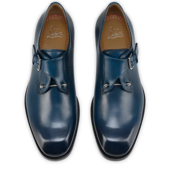 Chambelimonk – Scarpe con fibbia – Pelle di vitello patinata – Last Night – Uomo Chambelimonk – Scarpe con fibbia – Pelle di vitello patinata – Last Night – Uomo