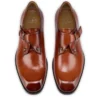 Chambelimonk – Scarpe con fibbia – Pelle di vitello patinata – Palio – Uomo Chambelimonk – Scarpe con fibbia – Pelle di vitello patinata – Palio – Uomo