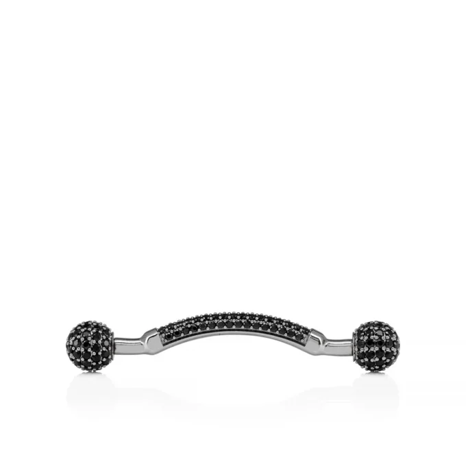 Chambelink Strass – Gioielli per scarpe – Metallo e strass – Nero Chambelink Strass – Gioielli per scarpe – Metallo e strass – Nero