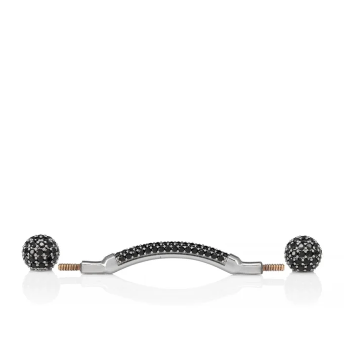 Chambelink Strass – Gioielli per scarpe – Metallo e strass – Nero Chambelink Strass – Gioielli per scarpe – Metallo e strass – Nero