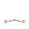 Chambelink Strass – Gioielli per scarpe – Metallo e strass – Oro rosa