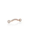 Chambelink Strass – Gioielli per scarpe – Metallo e strass – Oro rosa