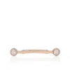 Chambelink Strass – Gioielli per scarpe – Metallo e strass – Oro rosa