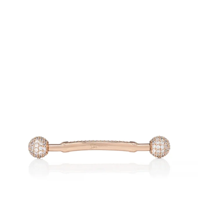 Chambelink Strass – Gioielli per scarpe – Metallo e strass – Oro rosa